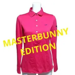 ゴルフウェアレディース MASTERBUNNYEDITION 長袖ポロ