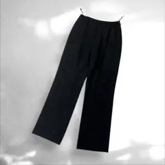 T-223 LAUTREAMONT ロートレアモン ブラック ワイドパンツ 2