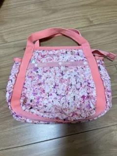 最終値下げ レスポートサック花柄2way bag
