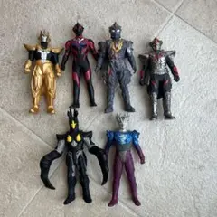 ウルトラマンサーガ他ソフビ6体セット