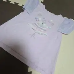 ❤mezzo piano❤ ラベンダー 半袖Tシャツ