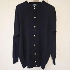 ☆HOORAY HENRIETTA カシミア100% カーディガン　黒　L