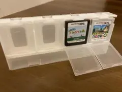 とびだせどうぶつの森 おいでよどうぶつの森 2本セット 収納ケース付き