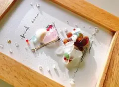 ほっとひといき♡フルーツカクテル♡シーグラスアート