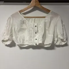 vintage チロルブラウス
