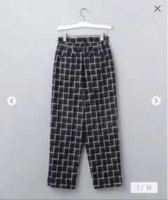 <6(ROKU)>CHECK PANTS/パンツ