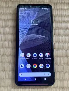 Sony Xperia 10 Ⅲ ワイモバイル本体 約6.0インチ　赤