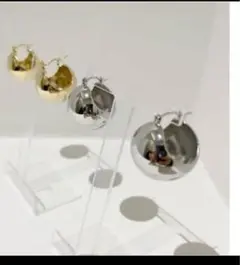 イシカワラボ　ひとみオリジナル ボールピアス　シルバー、ゴールド2点セット 2025年最新】イシカワラボ ピアスの人気アイテム - メルカリ