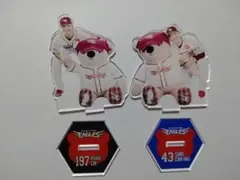 宋選手　蕭齊選手　楽天イーグルス　イーグルスベア　アクリルスタンド　しゃおち選手