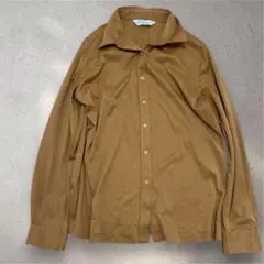 Lopiau 長袖シャツ　トップス　メンズ　美品✨ブラウン　ボタン