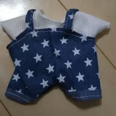 ラブブ 星柄 オーバーオール コスチューム 着せ替え服