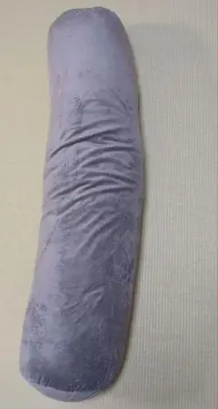 抱き枕 円筒型 90X20cm　グレー