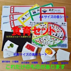 食育セット (名刺サイズ) 食育に 料理に栄養素の学習に