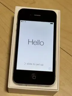 美品SoftBank iPhone4 16GB　A1332 (MC603J/A)