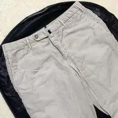 【美品✨】インコテックス CHINOLINO リネン混 パンツ ベージュ 48