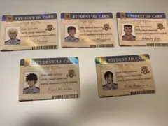 警察学校組　学生証カード　5枚セット　名探偵コナン　中国　トレカ　KAYOU