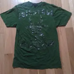 Y-3 オリーブグリーン Tシャツ