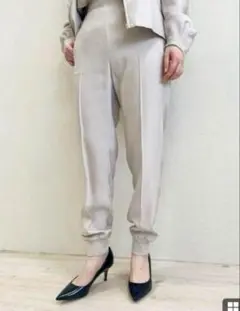 ボールジー トゥモローランド ジョガーパンツ　ベージュ34サイズ