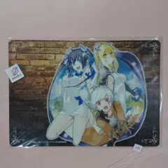ヘスティア/ベル/アイズ マウスパッド ダンまち 原作版 新品未開封