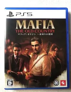 【PS5】 マフィア：オリジン ～裏切りの祖国/コード未使用 美品