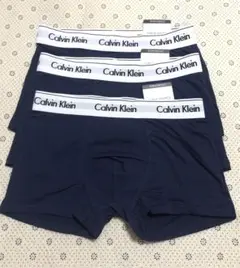 Calvin Klein ボクサーショーツ 3枚セット ネイビー