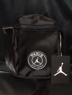 新品 JORDAN ジョーダン パリ・サンジェルマン ミニ ショルダーバッグ 黒