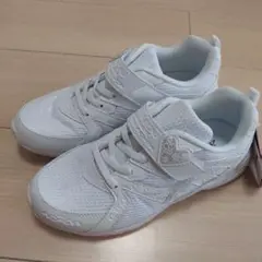 LEMONPIE 瞬足22.0cm ホワイトスニーカー