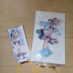 hololive　雪花ラミィ　アクリルスタンド＆缶バッチ