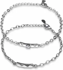 【ギフトボックス付】 ペア ブレスレット アクセサリー プレゼント カップルx