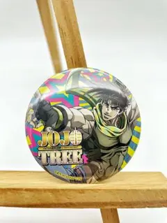 ジョジョの奇妙な冒険 ジョセフ 缶バッジ スカイツリーコラボ