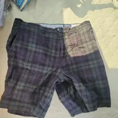 RRL チェック柄ショートパンツ