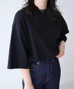 evernavy オーバーサイズTシャツ ブラック　M