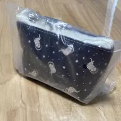 【新品未使用】NEKONOBA 宇宙猫デザイン 三角ミニポーチ