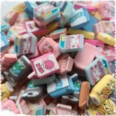 のみもの&フルーツドロップ デコパーツ 約100個セット ハンドメイド