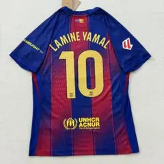25-26 バルセロナ ユニフォーム ホーム ヤマル 10番シャツ Lサイズ