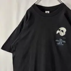 USA製　オペラ座の怪人　プリントTシャツ　シングルステッチ　ブラック　Lサイズ