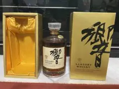 サントリー ウイスキー響 裏ゴールドラベル 金箱付 未開栓