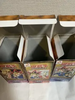 初期 遊戯王　VOL.2,4,6 空箱　開封済みパック、ノーマルカードおまけ