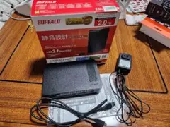 【美品】BUFFALO 2TB 外付けHDD HD-LC2.0U3-BK