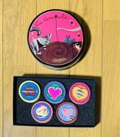 テオブロマ　空き缶　ミニキャビア&キャラメル缶セット