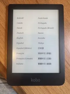 Kobo N249-KJ-BK-S-EP電子書籍リーダー 本体