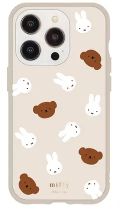 グルマンディーズ ミッフィー iPhone14/13Proスマホケース
