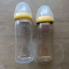 Pigeon 240ml 哺乳瓶 ガラス製　プラスチック製