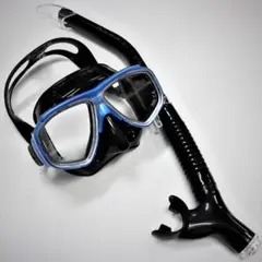 TUSA・海猿シリーズ・BKシリコン・マスクFB・スノーケルセット
