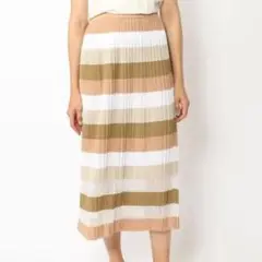 美品パーフェクトワールド山本美月使用BaIIseyプリーツロングスカート