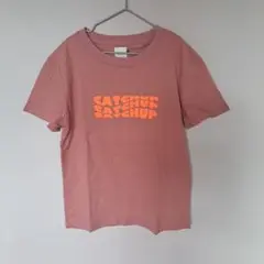 新品タグ付きCatchupロゴT150cm