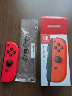 Nintendo Switch Joy-Con (R) ネオンレッド　ジャンク品