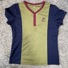 FILA Vネック Tシャツ Lサイズ