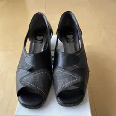 ゴールデンフット　オープントゥパンプス サンダル　23.5cm