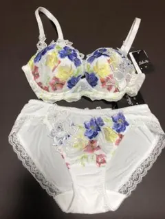 サルート ブラジャー ショーツ D70 L キラキラ ワコール